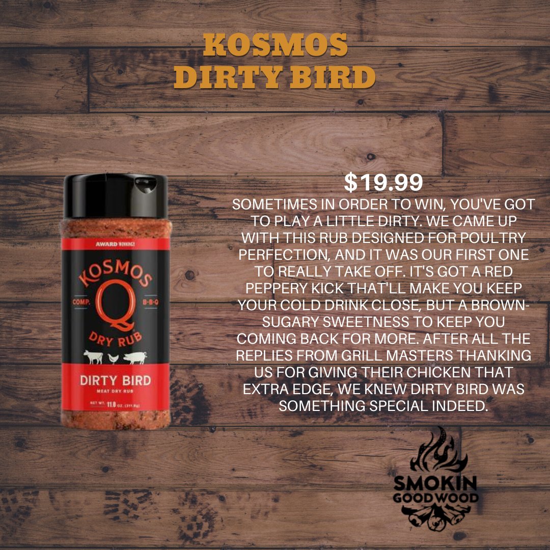 Kosmos Dry Rub - Smokin Good Wood