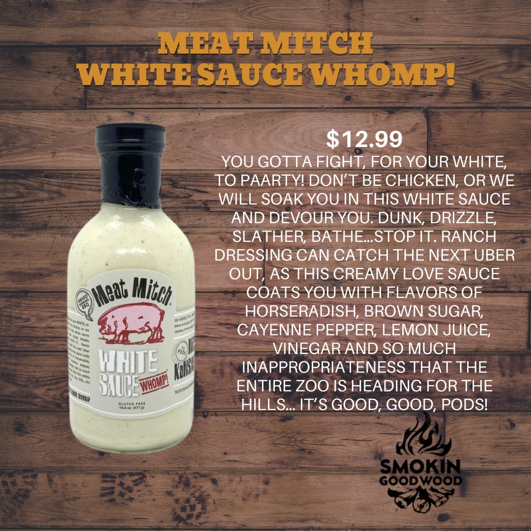 Meat Mitch Whomp White 16.6 oz Sauce